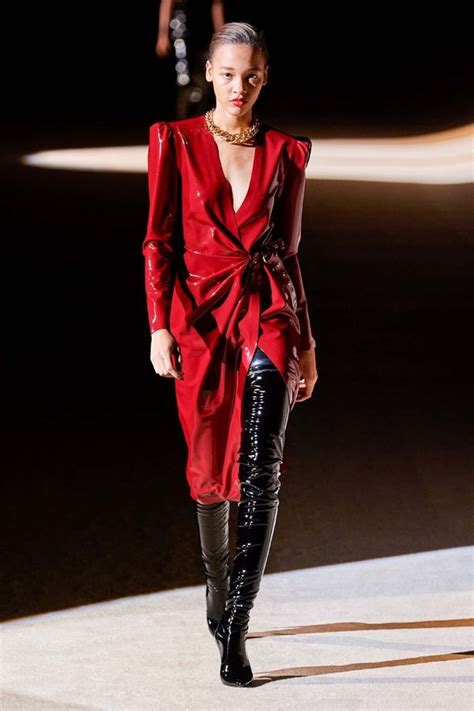 paris fashion week 2021 ysl|saint laurent winter 2021 collection.